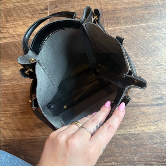 Jingpin Black Women's Satchel - Picture 3 of 5